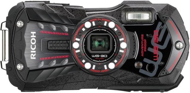 【中古】リコー WG-30 CALSモデル エボニーブラックの通販は