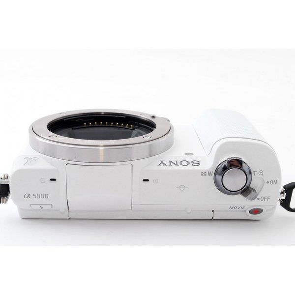 SONY a5000ホワイトレンズキット＊ケース付き