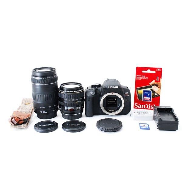 中古】キヤノン Canon EOS Kiss X6i 標準&望遠ダブルズーム 中古】キヤノン Canon EOS Kiss X6i 標準&望遠ダブルズーム