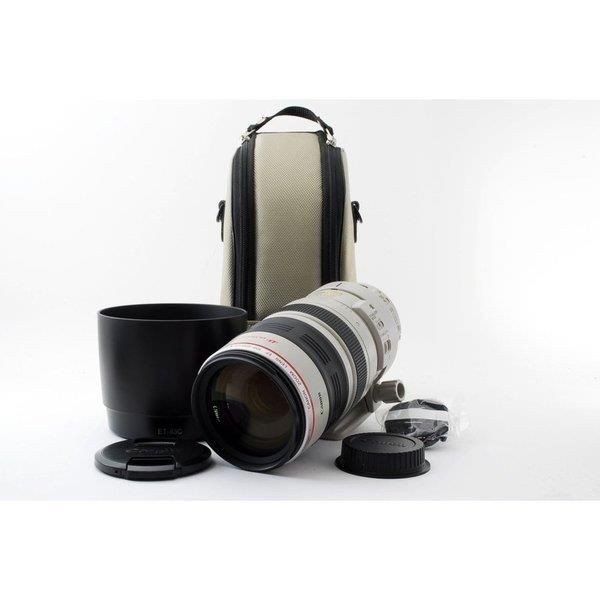 中古】キヤノン Canon EF 100-400mm F4.5-5.6L IS USM レンズ 美品 三脚座ケース付き 望遠ズームレンズ -  その他交換レンズ