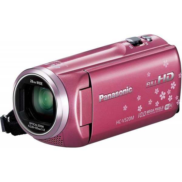 パナソニック Panasonic デジタルハイビジョンビデオカメラ V520 内蔵