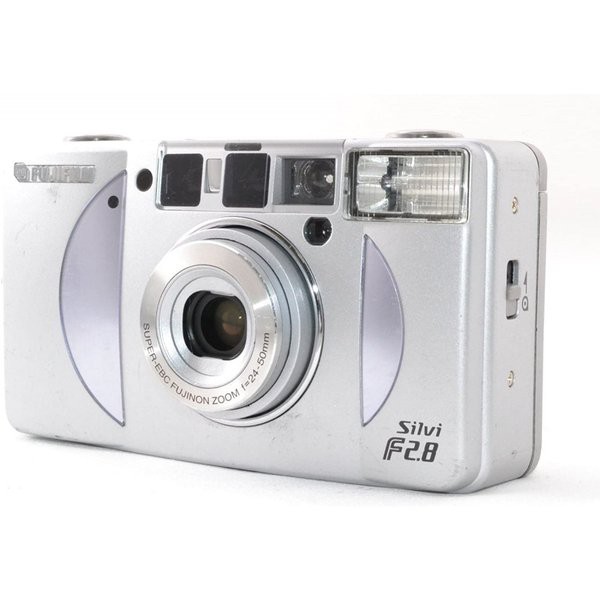 フジフィルム FUJIFILM 富士フィルム Silvi F2.8 シルバー 中古 ...