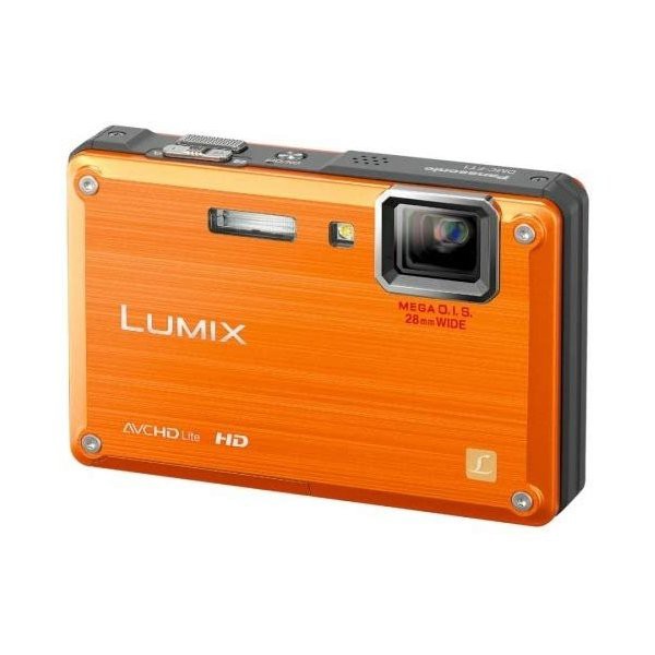 パナソニック Panasonic 防水 LUMIX FT1 サンライズオレンジ DMC-FT1-D ...