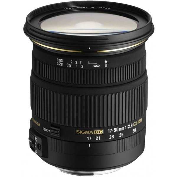 【中古】シグマ SIGMA 標準ズームレンズ 17-50mm F2.8 EX DC OS HSM ニコン用 APS-C専用 583552