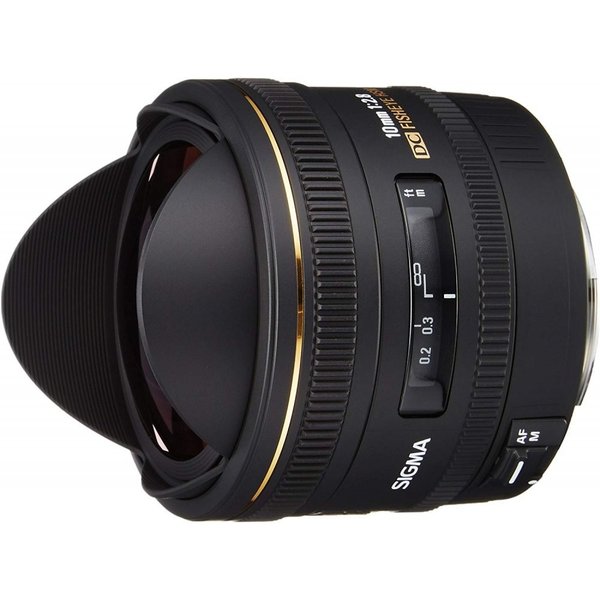 中古】シグマ SIGMA 単焦点魚眼レンズ 10mm F2.8 EX DC FISHEYE HSM 