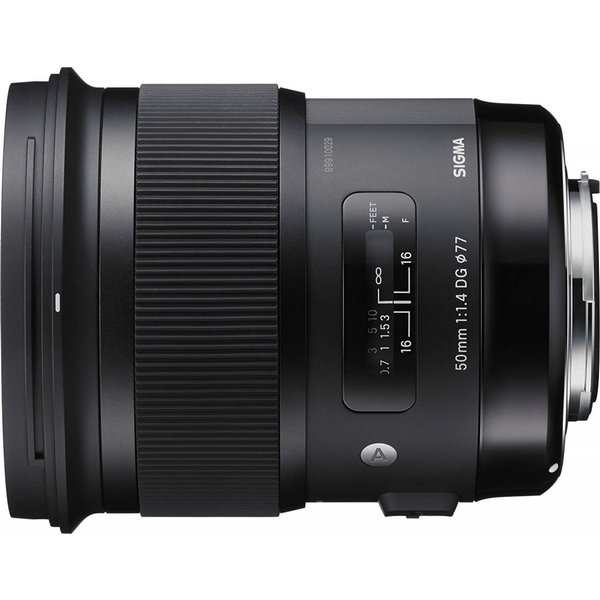 【中古】シグマ SIGMA 単焦点標準レンズ Art 50mm F1.4 DG HSM キヤノン用 フルサイズ対応 311544