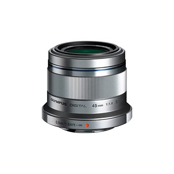 オリンパス OLYMPUS 単焦点レンズ DIGITAL 45mm F1.8 シルバー 受注生産可能 