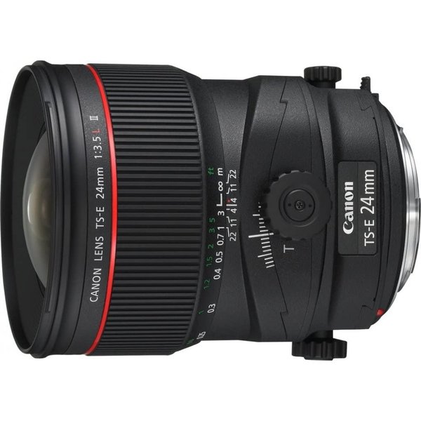 【中古】キヤノン Canon テイルト シフトレンズ TS-E24mm F3.5L II フルサイズ対応の通販は