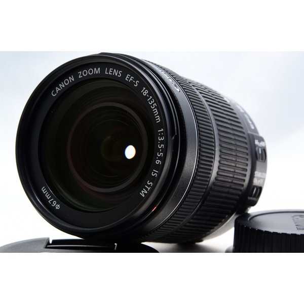 ○純正買付○ キヤノン Canon EF-S 18-135mm F3.5-5.6 IS STM 美品 高倍率標準ズームレンズ 