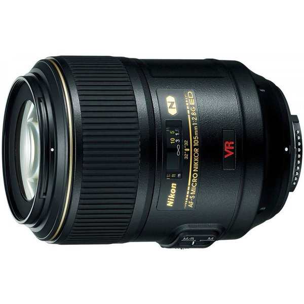 【中古】ニコン Nikon 単焦点マイクロレンズ AF-S VR Micro Nikkor 105mm f/2.8 G IF-ED フルサイズ対応