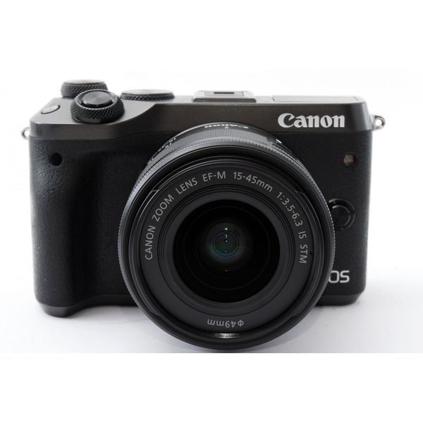 Canon キヤノン EOS M6 レンズキット SDカード(256gb)付きボディ本体