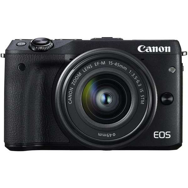 アウトレットのセール キヤノン Canon EOS M3 レンズキット ブラック