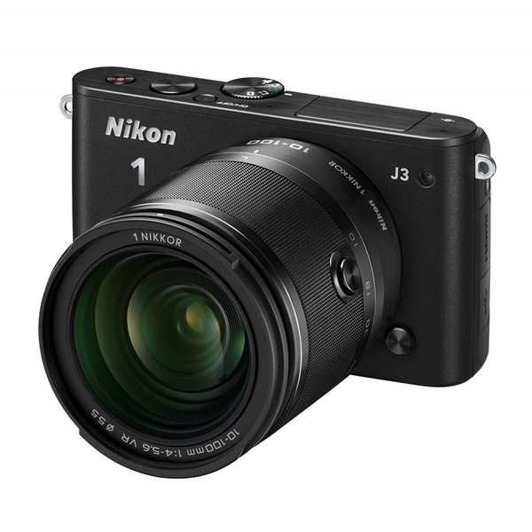 枚数限定! ニコン Nikon J3 小型10倍ズームキット ブラック SDカード