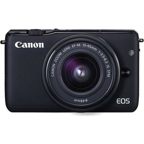 キヤノン Canon EOS M10 レンズキット ブラック EOSM10BK-1545ISSTMLK ...