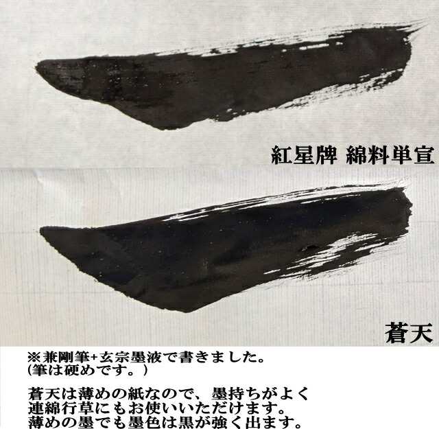 書道 手漉き 画仙紙 蒼天 3×6尺 1反50枚 漢字用 薄口 展覧会用(90