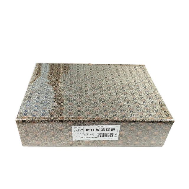 書道用品 硯 坑仔巌端渓硯 長方七吋 HS17 サイズ：7インチ（幅:112×厚