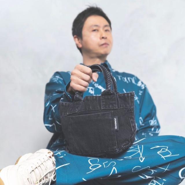 【新作】横型トートバッグ（ストーンバイオ）　次長課長・河本プロデュース 準組