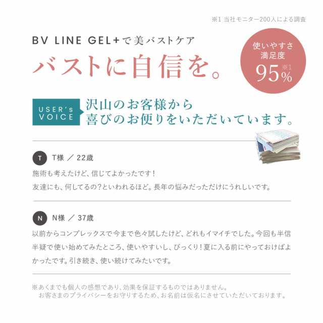 バストケアジェル cell note BV LINE GEL+ 100g ｜ セルノート