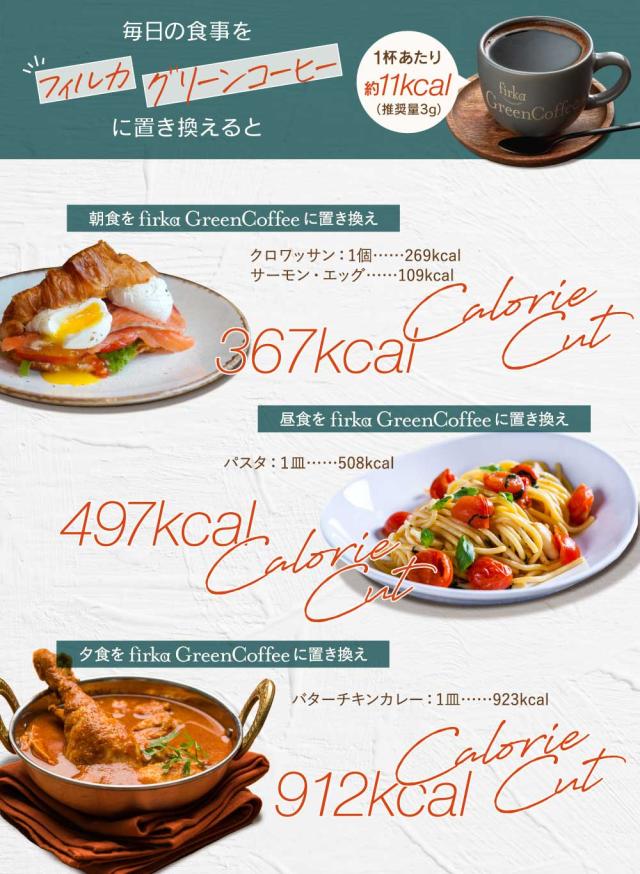 フィルカ グリーンコーヒー 90g 2袋セット