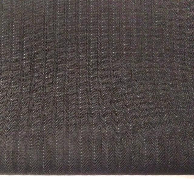 洗える メンズ ビジネス スーツ 春夏スーツ 黒地にシャドーストライプ