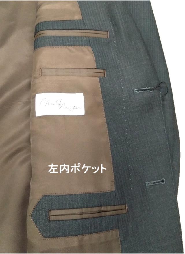 福袋 メンズ ビジネス クラシックスーツ やや細身のシルエット 春夏 Ａ体 AB体 BB体 紳士服 2つボタン ノータック_5