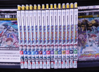 新幹線変形ロボ シンカリオン (17枚セット)(未完セットDVD) 中古DVD【中古】の通販は 6,880円