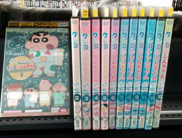 クレヨンしんちゃん TV版傑作選 第11期シリーズ 全12枚 レンタル落ち