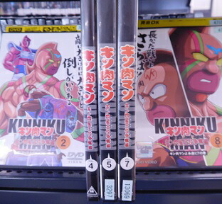 【未完】キン肉マン キン肉星王位争奪編 (全8枚中)(※3枚抜け)【※1巻、3巻、6巻抜け】(計5枚)(未完セットDVD) 中古DVD【中古】の通販は