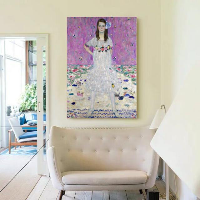 グスタフ クリムト メーダ・プリマヴェージ 名画 絵画 インテリア 装飾 ホテル カフェ リビング ファブリック オシャレ インテリア パネル プレゼント 送料無料の通販は