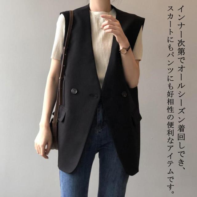 レディース アウター サマージャケット ジレ ベスト ノースリーブ 羽織り トップス ジレ ジレンチ カジュアル 着回し 大きいサイズ 楽天市場】ジレ ベスト レディース トップス 春夏 アウター