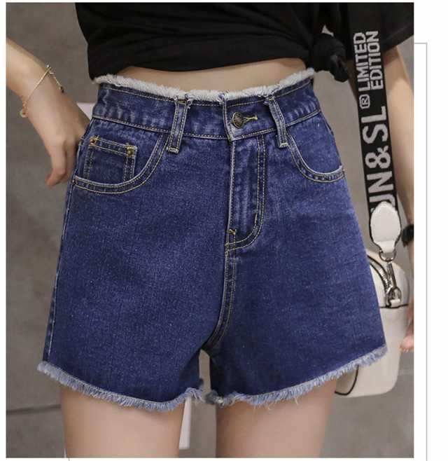 デニム ショートパンツ レディース 夏 短パン ダメージ加工 デニム ショートパンツ レディース 夏 短パン ダメージ加工