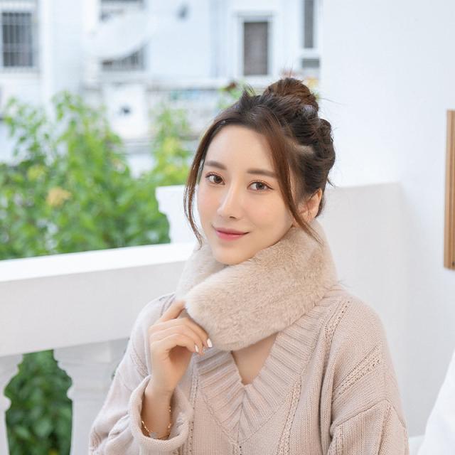 マフラー ファーティペット レディース ネックウォーマー