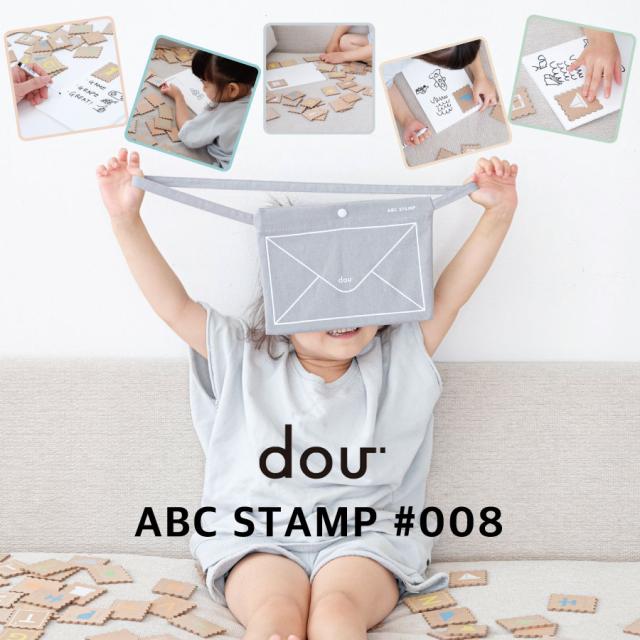 おもちゃ ABCスタンプ 木のおもちゃ 女の子 男の子 3歳 4歳 5歳 クリスマスプレゼント 子供 誕生日プレゼント 誕生日 数字 木製 おままごと 知育玩具 切手 郵便屋さん 内祝い 出産祝い ABC stamp ドゥ douの通販は