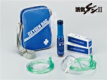 【送料無料】 活気ゲンII 　日本薬局方酸素ガスカートリッジ 　医療用携帯酸素吸入器【標準タイプ】1セット