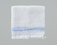 オオサキメディカル　滅菌ワイプスポンジＸ　TS35358P-10　3.5cm×3.5cm（仕上りサイズ）8ply 10枚入（20袋）13453