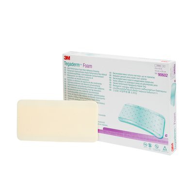 3M テガダーム フォーム ドレッシング サイズ10cm×20cm 5枚入90602【皮膚欠損用創傷被覆材】皮下組織に至る創傷用（標準型）の通販は