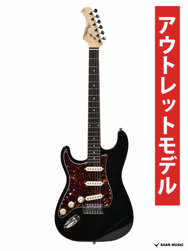 Bacchus バッカス BST-STD-LH/R BLK レフティ エレキギター グローバルシリーズ ストラト タイプ レフトハンド 左利き