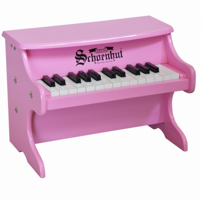 Schoenhut シェーンハット 25Key トイピアノ My First Piano II おもちゃ の ミニチュア ピアノ 25鍵 キッズ TableTop Pianoシリーズ 正