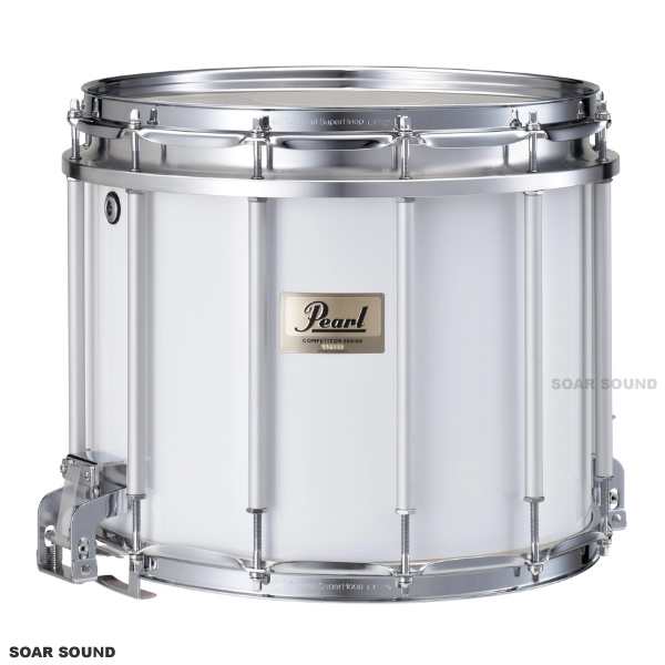 Pearl パール コンペティター 14x12 CMSX Snare Drum マーチング スネアドラム CMSX1412/C ピュアホワイト