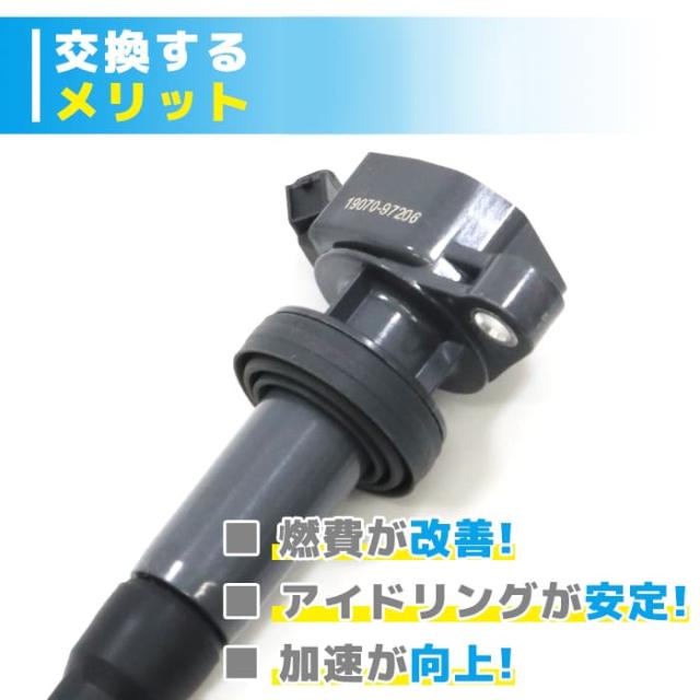 コペン L880K イグニッションコイル HITACHI U18D01-COIL コペン