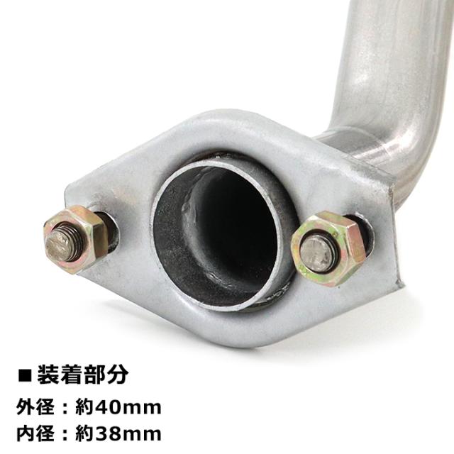 スズキ キャリイトラック DA52T DB52T DA62T リアマフラー 純正同等品 14300-65H00 14300-65H01 互換品 6ヵ月保証 メインマフラー_3