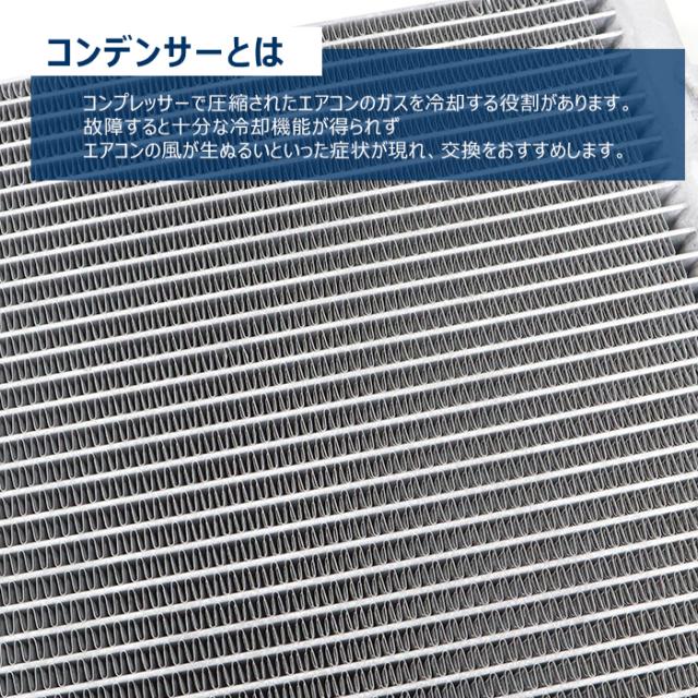 マツダ スクラム ワゴン DG64W エアコン コンデンサー 95310-68H00 1個