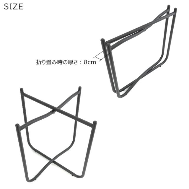 Hoola. リバーシブル 丸テーブル 直径40cm 高さ43cm ブラック ホワイト MDF 木材 鉄フレーム 黒 丸形 サイドテーブル ソファサイド ベッドサイド おしゃれ オシャレ かわいい シンプル モノトーン 家具 玄関 リビング 寝室 韓国インテリア_5