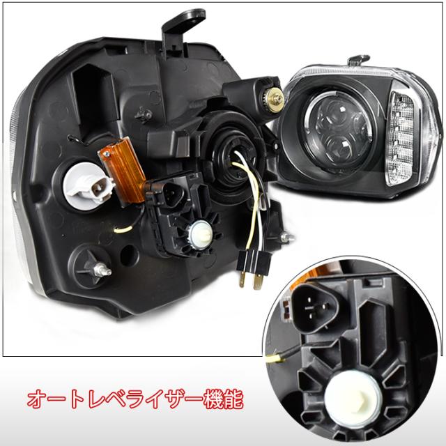 JB23W JB43W ジムニー LEDダブルプロジェクター ヘッドライト LED