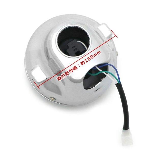 CD90ヘッドライトケース、スピードメーター、ランプLED化キット スピードメーター・ヘッドライト・ライトケース ホンダ CD90 ベンリィ