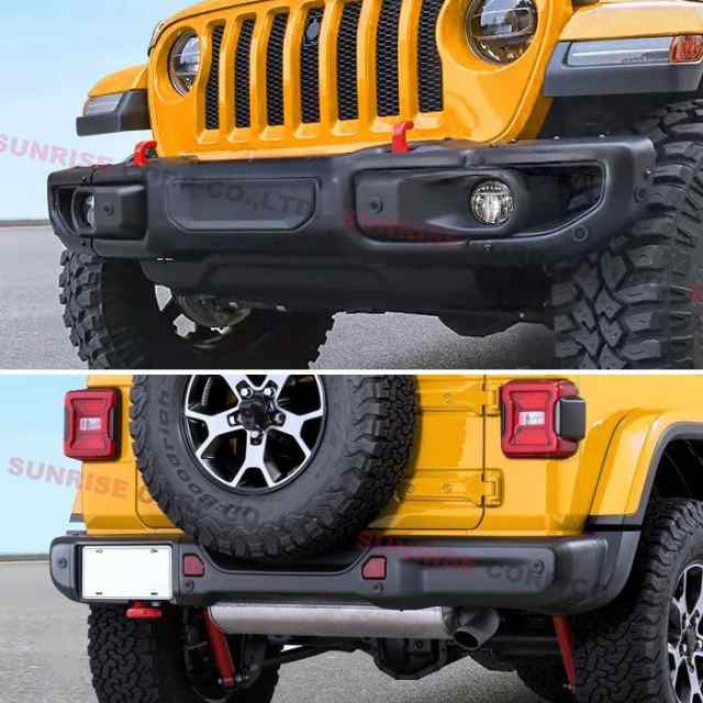 JEEP JL ラングラー US タイプ スチール フロント バンパー