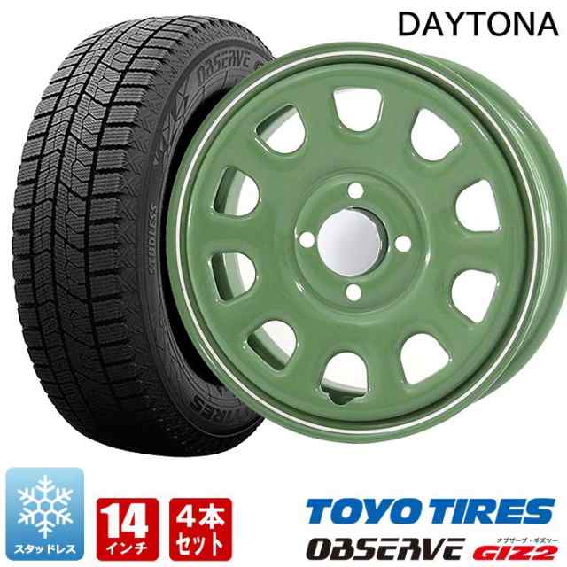 軽用155/65R14ダンロップスタッドレスタイヤ新品‼️