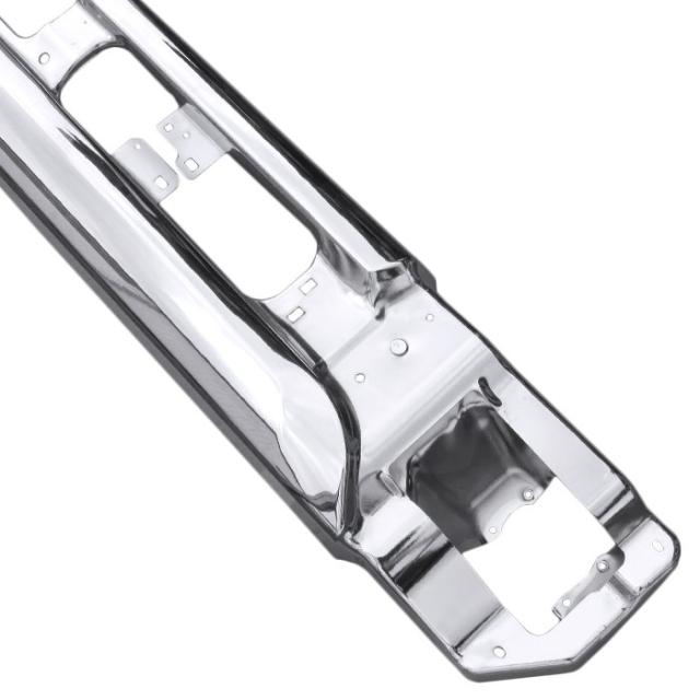三菱ふそう 新型 20キャンター ワイド メッキ フロントバンパーセンター & コーナー セット 令和2年11月〜 交換式 2トン 現行 外装 カスタムパーツ デコトラ_2