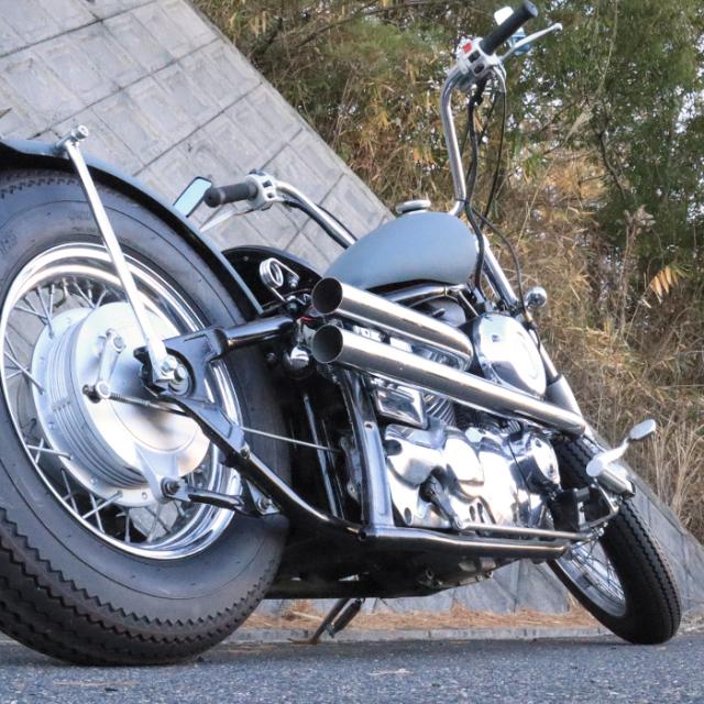 YAMAHA　ドラッグスター400用　社外マフラー 楽天市場】改良版 ヤマハ ドラッグスター400 クラシック400 DS4