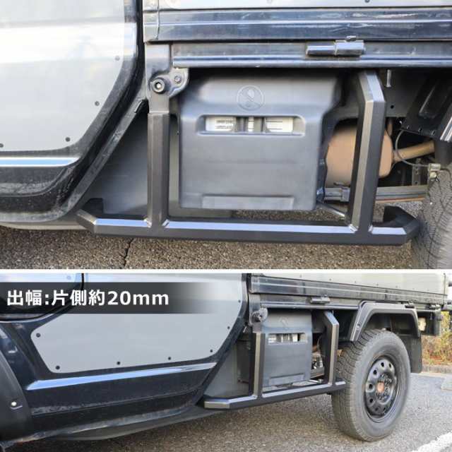 スーパーキャリイ DA16T スクエア サイドガード 角型 新品 オフ スーパーキャリイ DA16T スクエア サイドガード 角型 新品 オフ